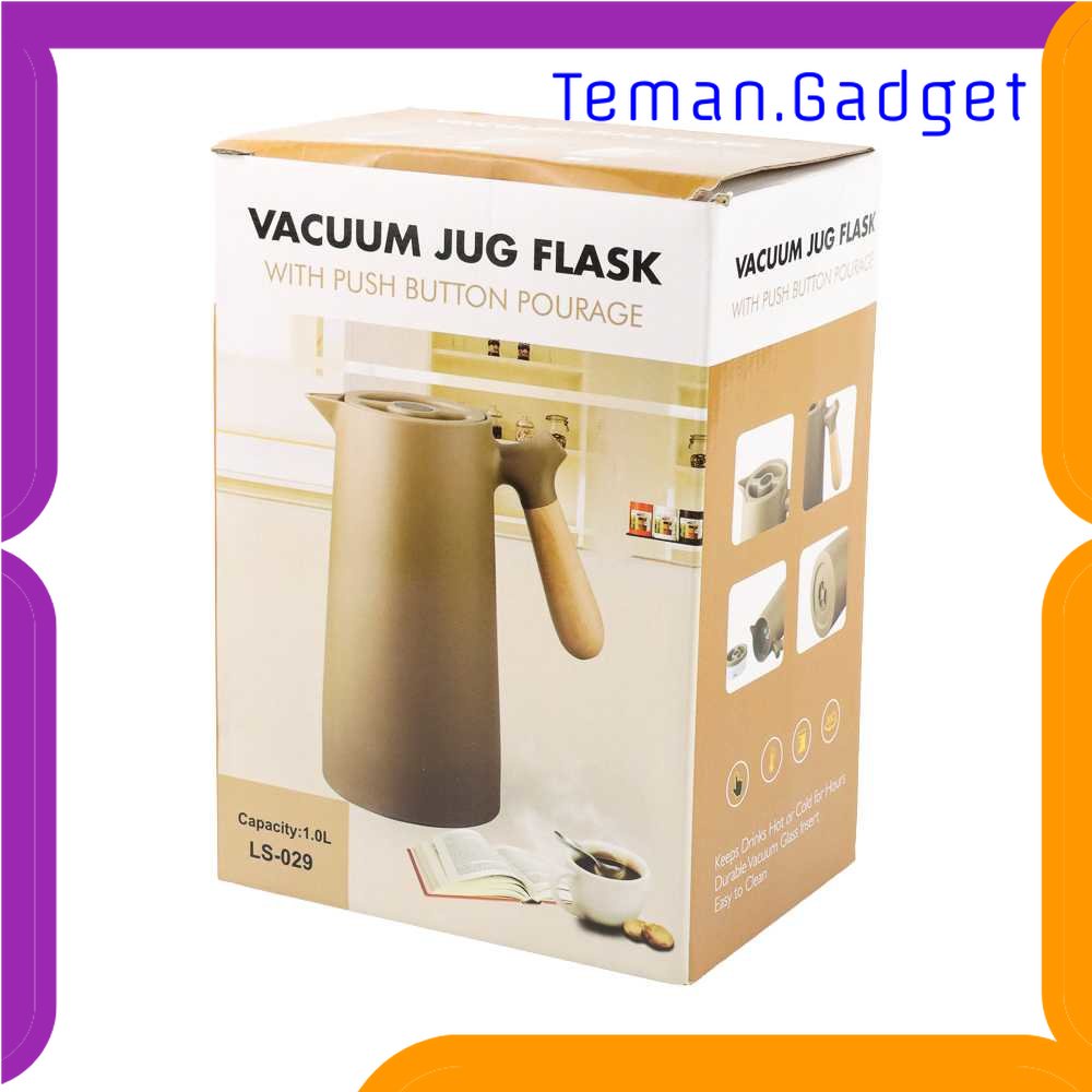 TG - DPR One Two Cups Thermos Teko Pitcher Kopi Teh Thermal Cup 1000ml - LS-029