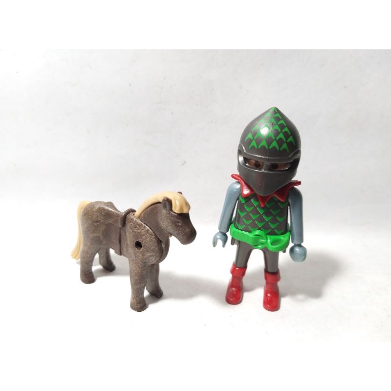 Lego Playmobil General Gladiator Soldier Warrior Knight Ksatria Satria Prajurit Jaran Kuda Horse Geo
