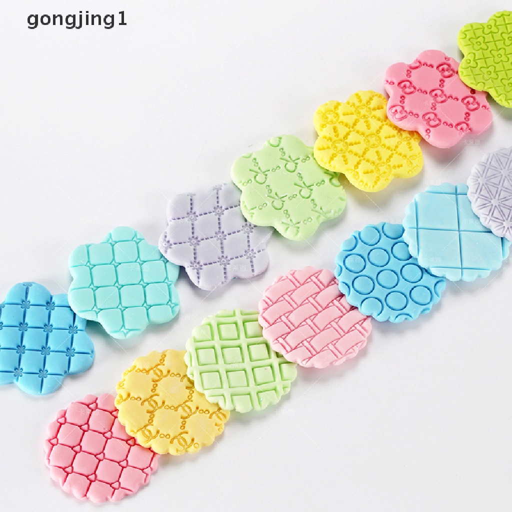 Ggg 3Pcs /Set Cetakan Biskuit Bulat Fondant Pastry Cutter Alat Baking Cookies Mold ID