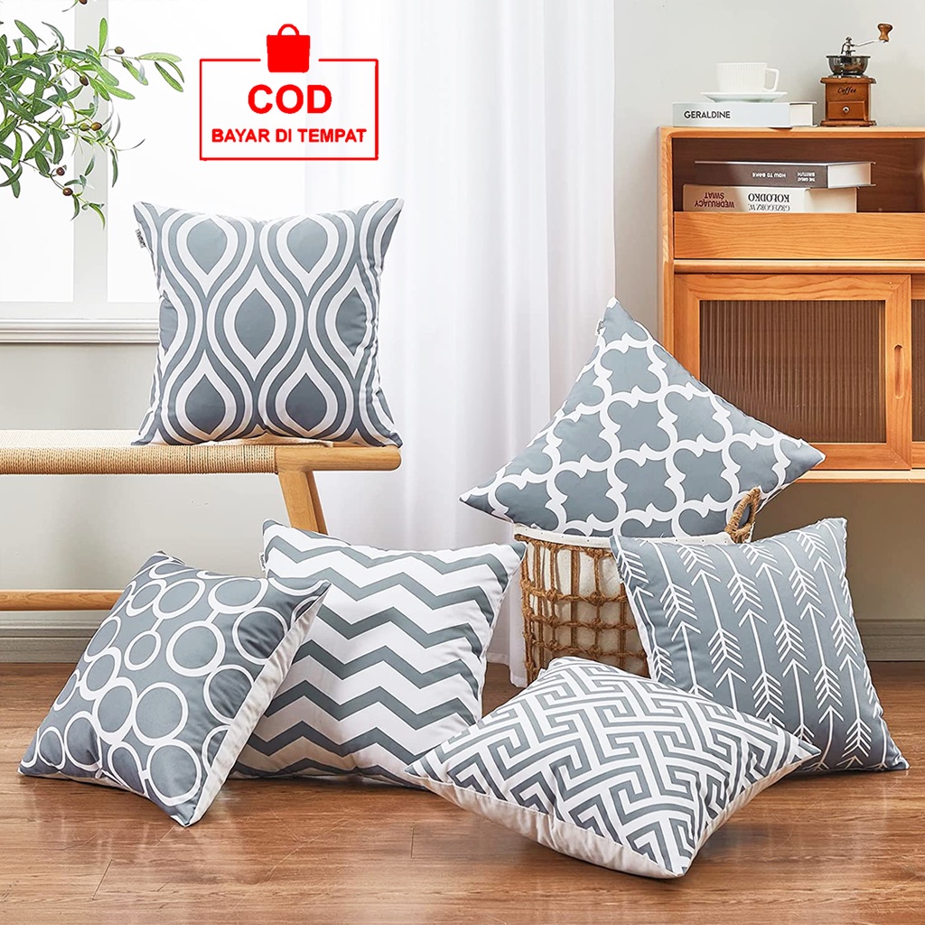 ✅COD Bantal Kursi Sofa Bed Minimalis 40x40 Isi Dakron Perlengkapan Home Decor Dekor Hiasan Dekorasi Sofabed Ruang Tamu Interior Rumah Tangga Murah