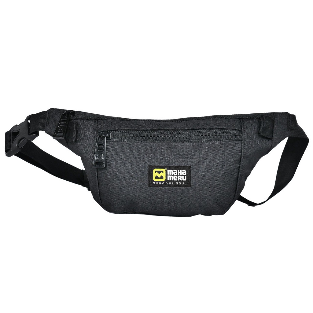 Mahameru Tas Pinggang Waist Bag WBM A01 Black