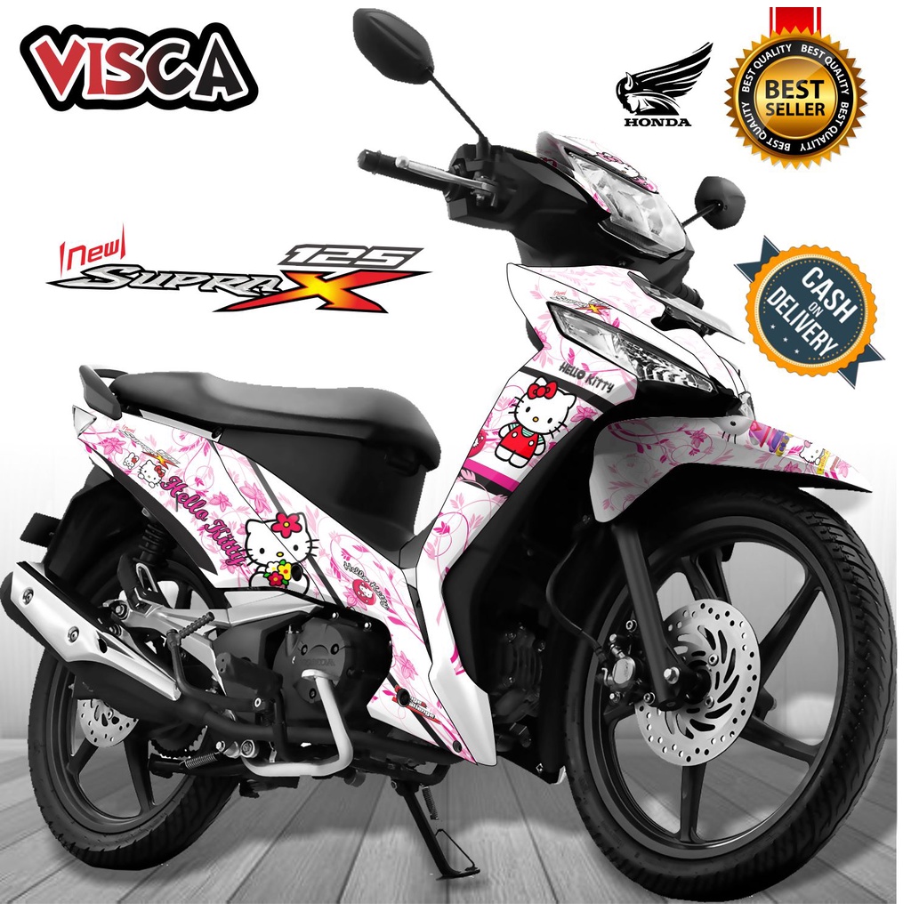 Decal Supra X 125 Fi Modif Keren Stiker Supra X 125 Fi Full Body Stiker Supra X 125 Fi Full Body Str