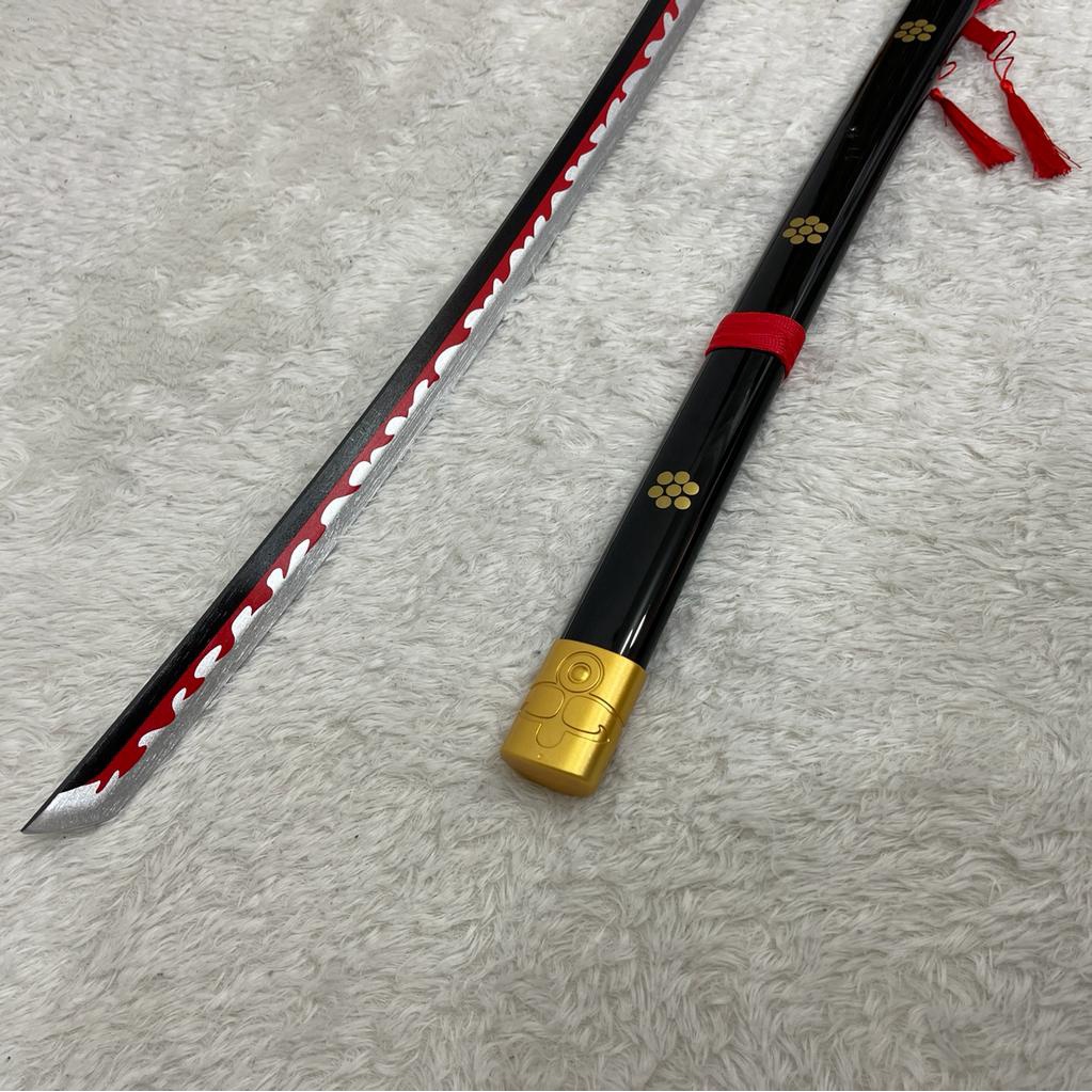 Koleksi Katana Zoro Enma Black Anime Manga One Piece