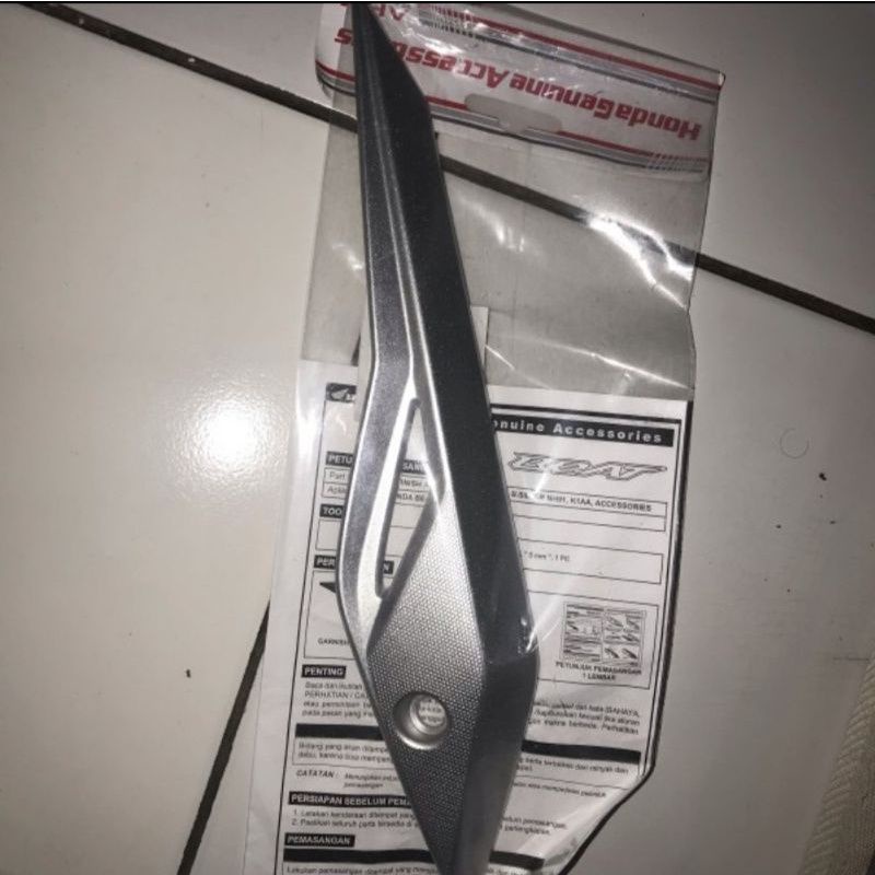 Garnish Knalpot Beat,Beat Deluxe,Beat Streat Original Honda