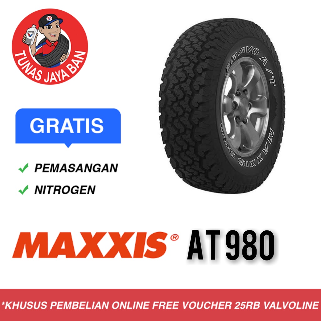 Ban Maxxis AT 980 LT275/65 R17 Toko Surabaya 275 65 17