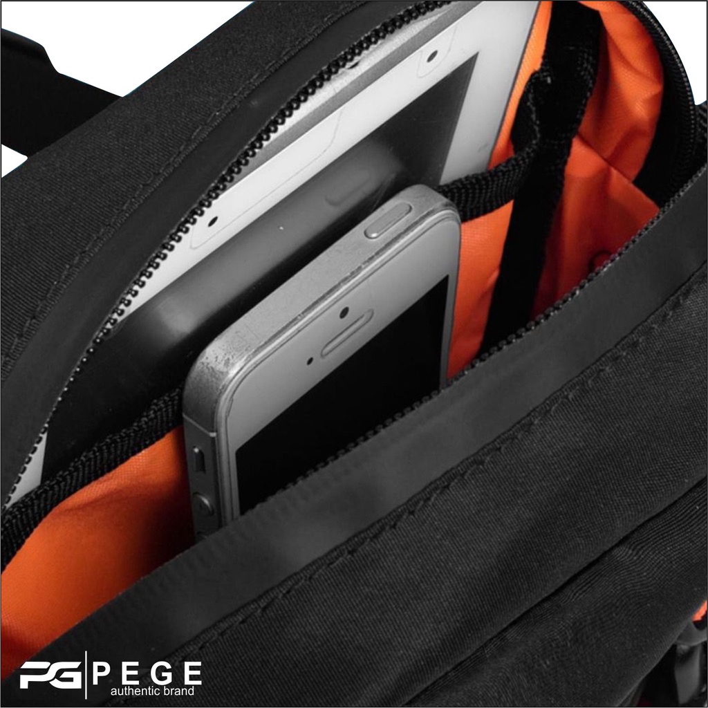 Tas Slingbag Waterproof Pria PEGE Premium Vernon Selempang Bahu Model Casual - PG 8943