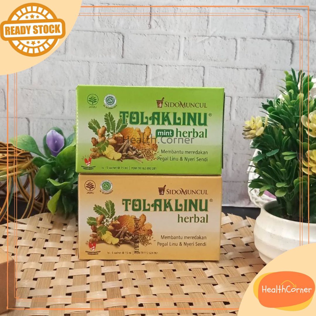 Jual Sidomuncul Tolaklinu Herbal Tolak Angin Linu 5 Sachet Jamu Pegal Linu Nyeri Sendi 0462