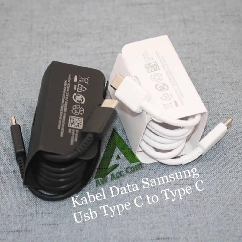 Kepala Charger/Batok Charger Samsung Usb C 45W Super Fast Charge S20/S21 FE/Note 10/A33/A53/A52/A53/A72/A72