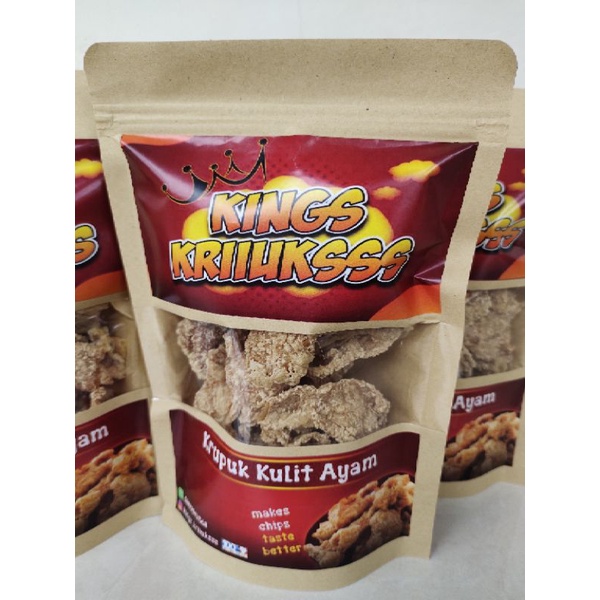

Krupuk Kulit Ayam Premium 100 gr