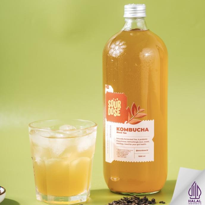 

Kombucha Black Tea - 1000ml | by Sourdose