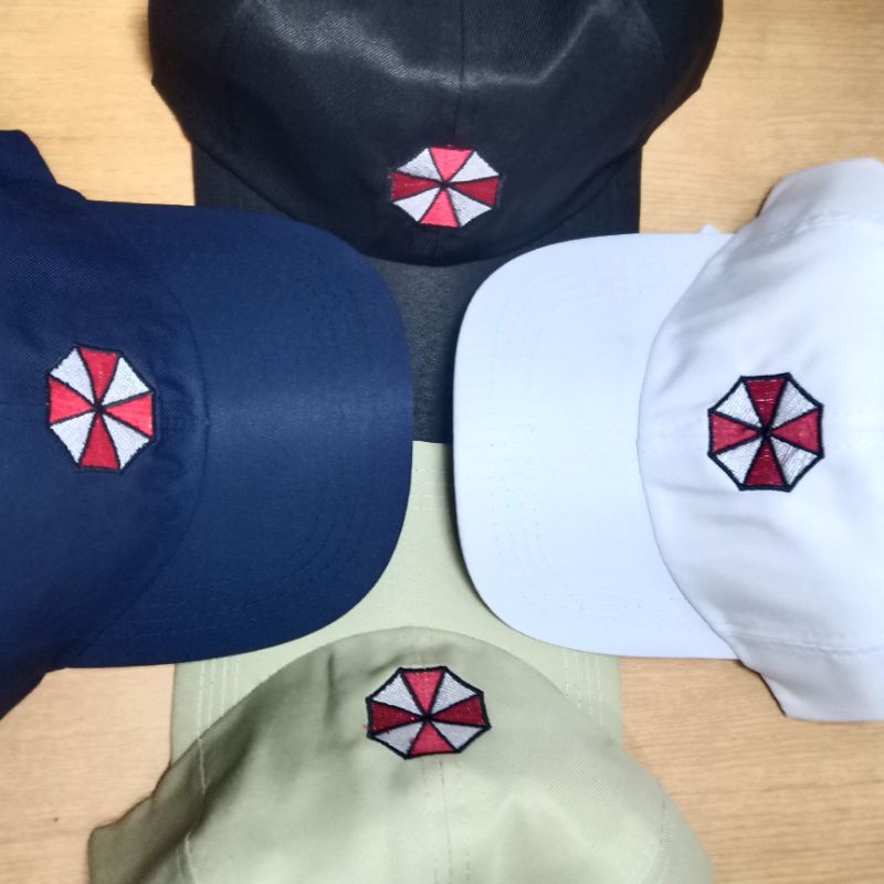 TOPI BASEBALL LOGO UMBRELLA CORPORATION / TOPI BASE BALL UMBRELLA CORPORATION BORDIR