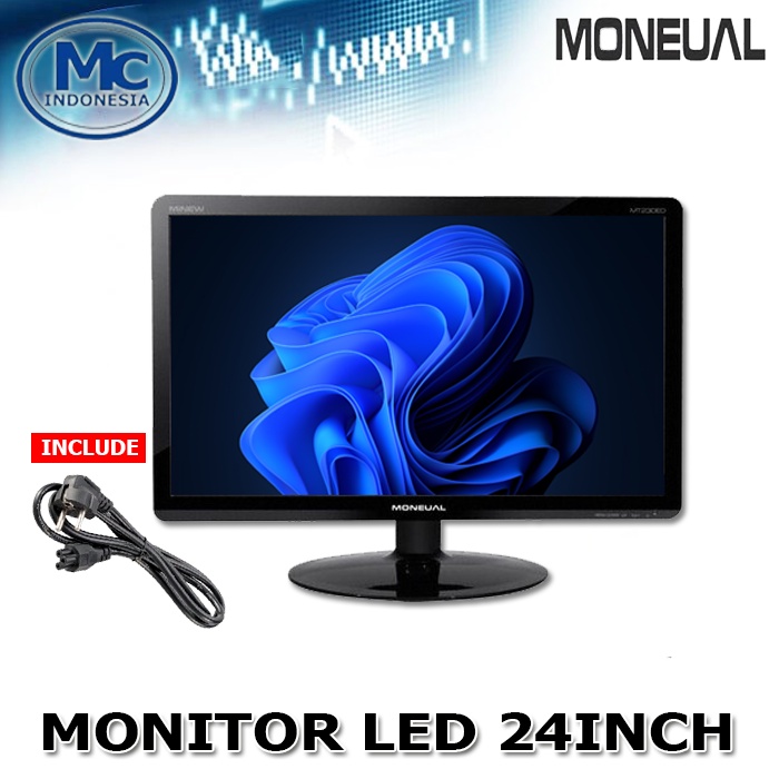 Monitor PC LED 24INCH CCTV / LED MONITOR 24 INCH CCTV