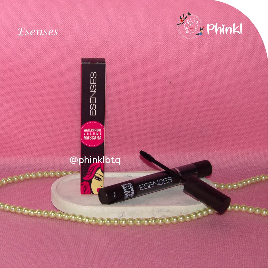 `ღ´ PHINKL `ღ´ [ESENSES] esenses mascara evany waterproof maskara hitam fiber bulu mata