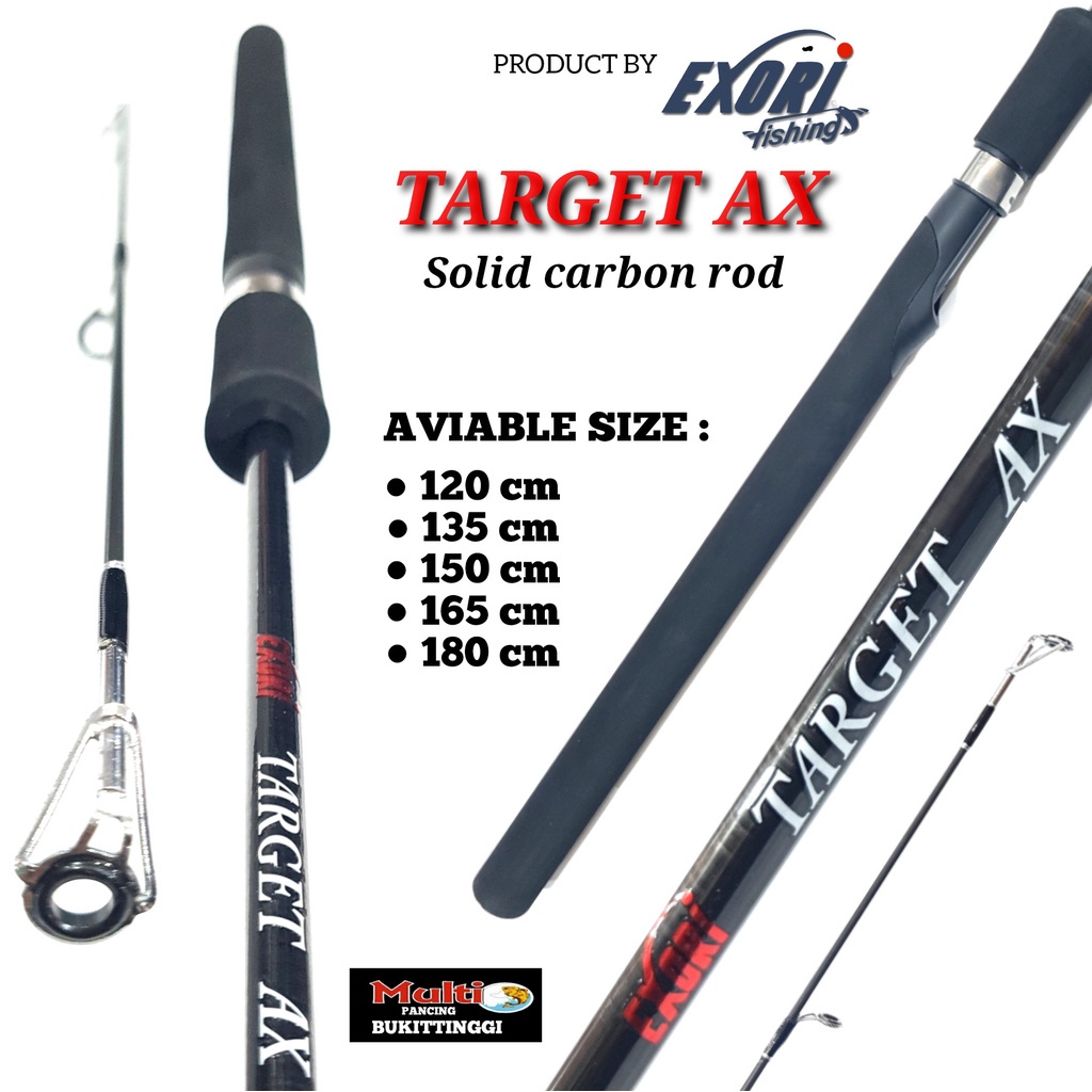 Joran Pancing Exori Target AX 120 135 150 165 180 cm