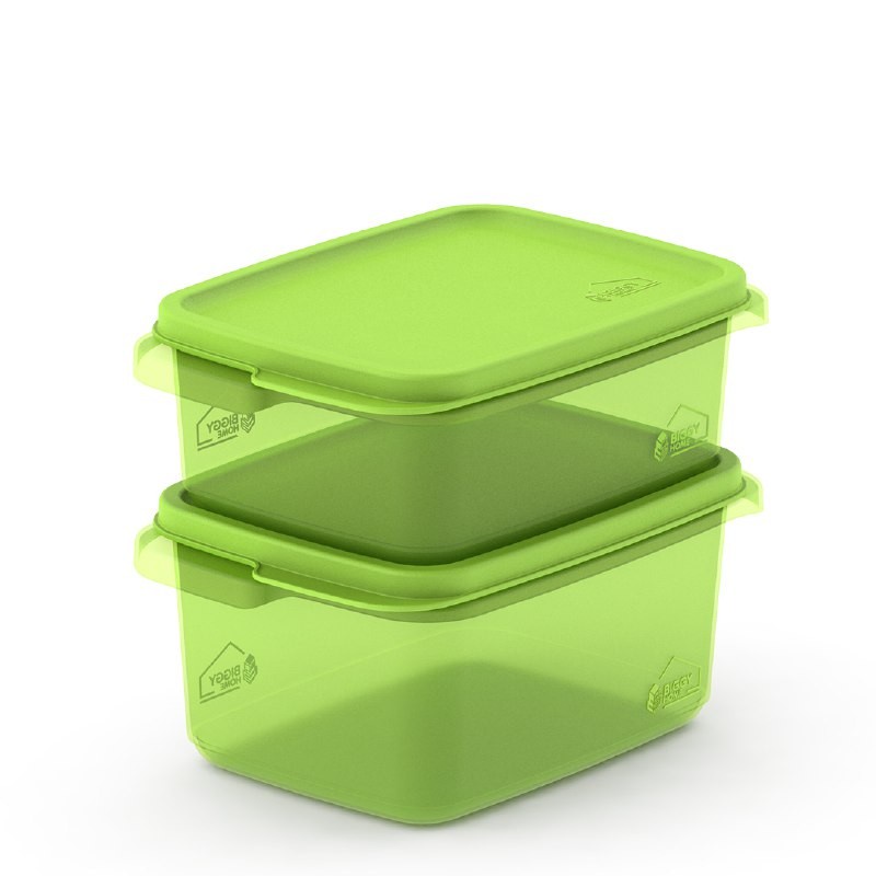 Toples Kotak Makanan Sealware Cordoba Set isi 2pcs Box Kulkas Serbaguna Lunch Box Wadah Sayur 1000ml &amp; 1400ml