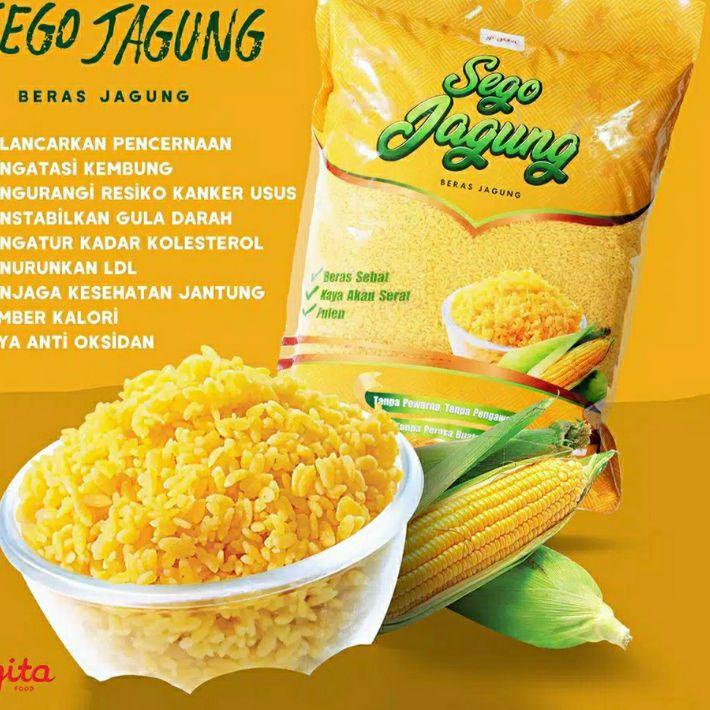 

⚡TOK SIAP 【COD Sego Jagung / Beras Jagung / Nasi Jagung 700 gram