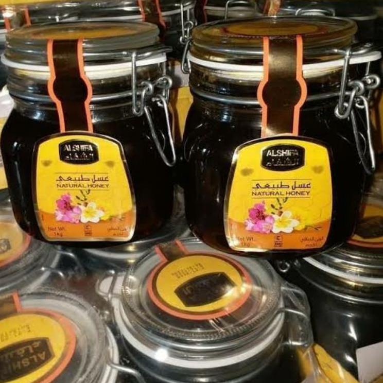 

(D-2&8➸) Madu Arab Al Shifa / Alshifa Natural Honey 1kg / 1 kg Asli Original langsung kirim