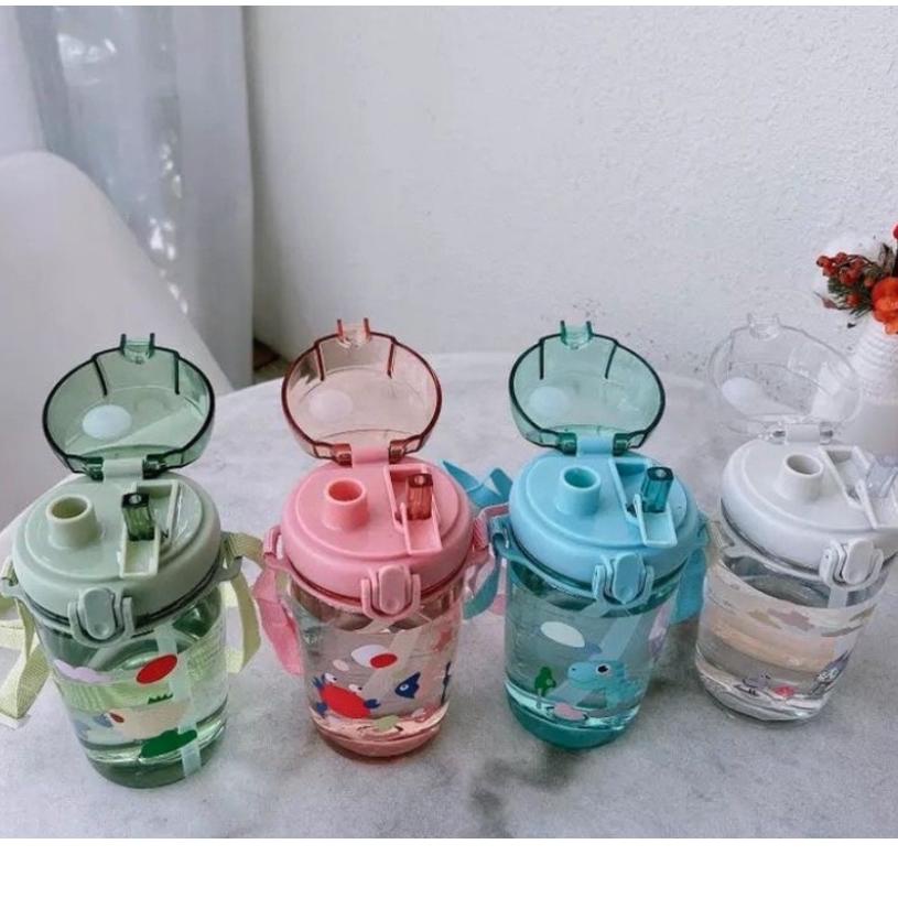 Best Delivery BOTOL MINUM ANAK SELIYA KARAKTER HEWAN FREE SEDOTAN DAN TALI 650ML 7306 BPA FREE CHOCHO 88 SHOP