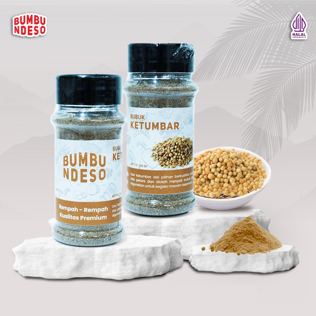 

BUMBU NDESO ketumbar bubuk - Rempah bubuk - coriander Powder - Bumbu Dapur