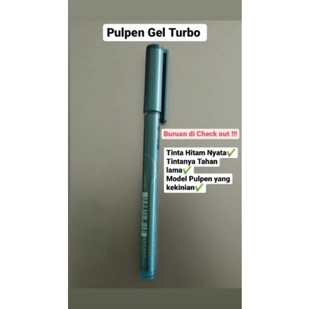 

Pulpen Gel Turbo