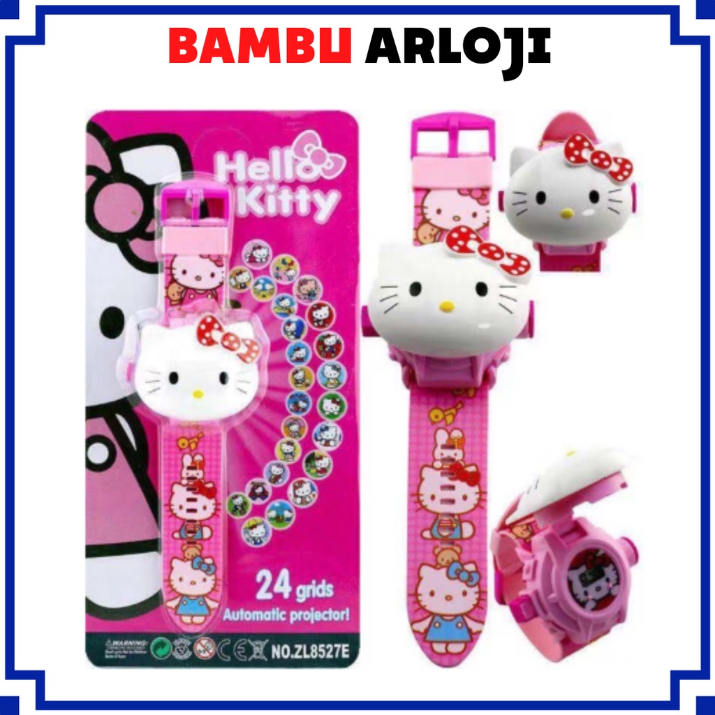 BAJ Jam Tangan Anak Laser Proyektor LED digital Kepala Jumbo Karakter LOL AVENGERS - JA011
