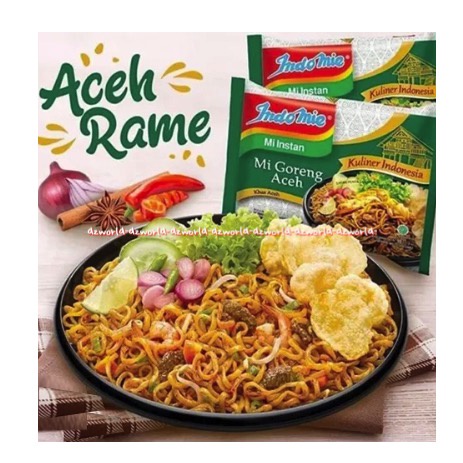 

Indomie Mi Instan 90gr Mi Goreng Aceh Khas Aceh Kuliner Indonesia Rasa Pedas Bumbu Khas Aceh Nusantara Migor Mie Goreng Mie Instant Fried Noodle Indo Mie
