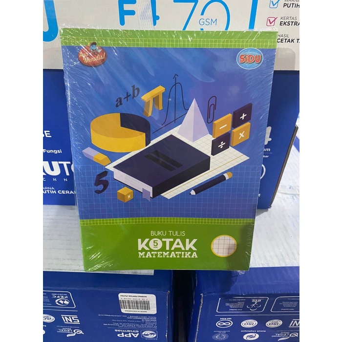 

Buku Tulis Kotak Kecil Strimin SIDU 38 lembar 1 pak (10 buku) / 5mm