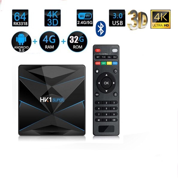 ANDROID TV BOX HK1 SUPER (4G/32G)