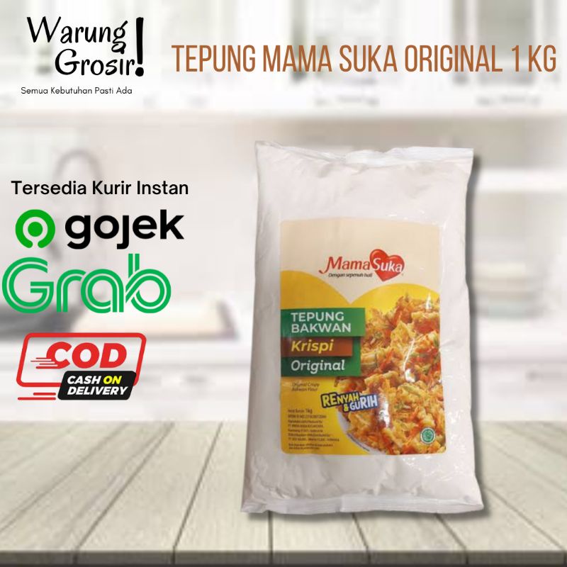 

MAMASUKA TEPUNG BUMBU DAN BAKWAN 1 KG/900 GRAM