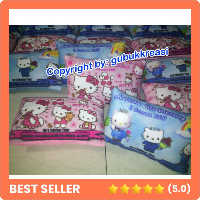 

Hampers Aqiqah Desain Bebas Semaumu FREE Plastik Pita Cantik bantal mini 1 Hari Selesai