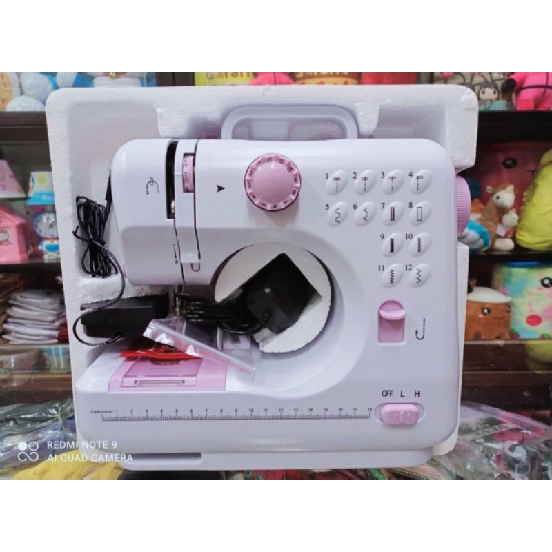 Mesin Jahit Listrik Mesin Jahit Portable 12 Pola Jahitan