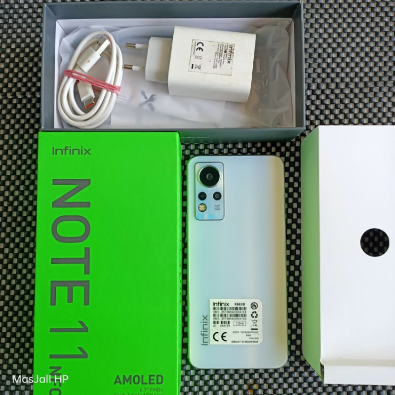 Infinix Note 11 Nfc 6/128 Second Fullset Ori