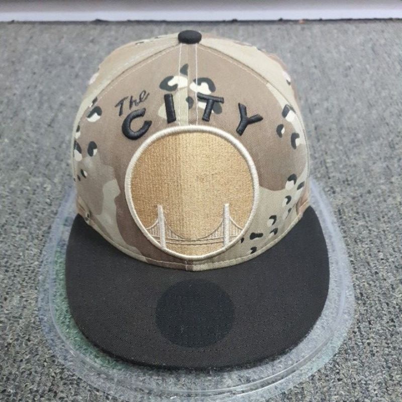 Topi NBA Golden State Wariors Snapback Camo New Era 7 1/8 59Fifty