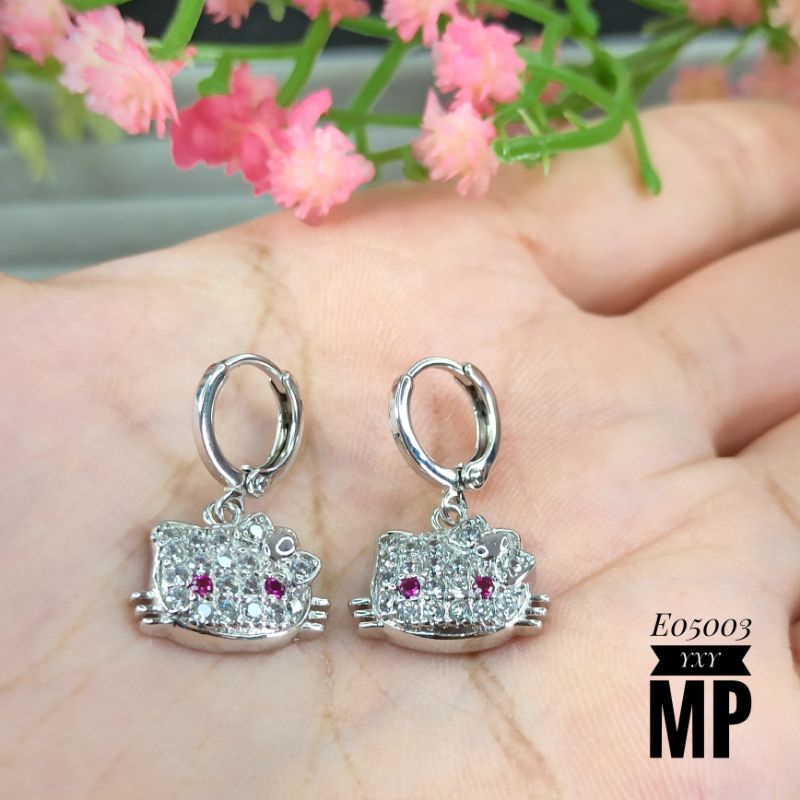 Anting Yaxiya HK silver E05003