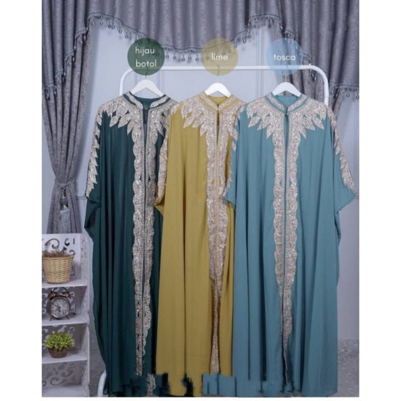 FASHION MUSLIM // KAFTAN JODHA PLUS INNER DAN TURBAN // SERAGAM KELUARGA // BAJU PESTA // BAJU WISUDA // GAMIS TERBARU // BAJU LEBARAN // KAFTAN INDONESIA // BY RISKA MODE