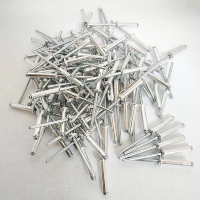 

Paku Rivet 450 Ecer 100pcs Ukuran 3.2 x 12.7 mm - Paku Rivetti Blind Nut