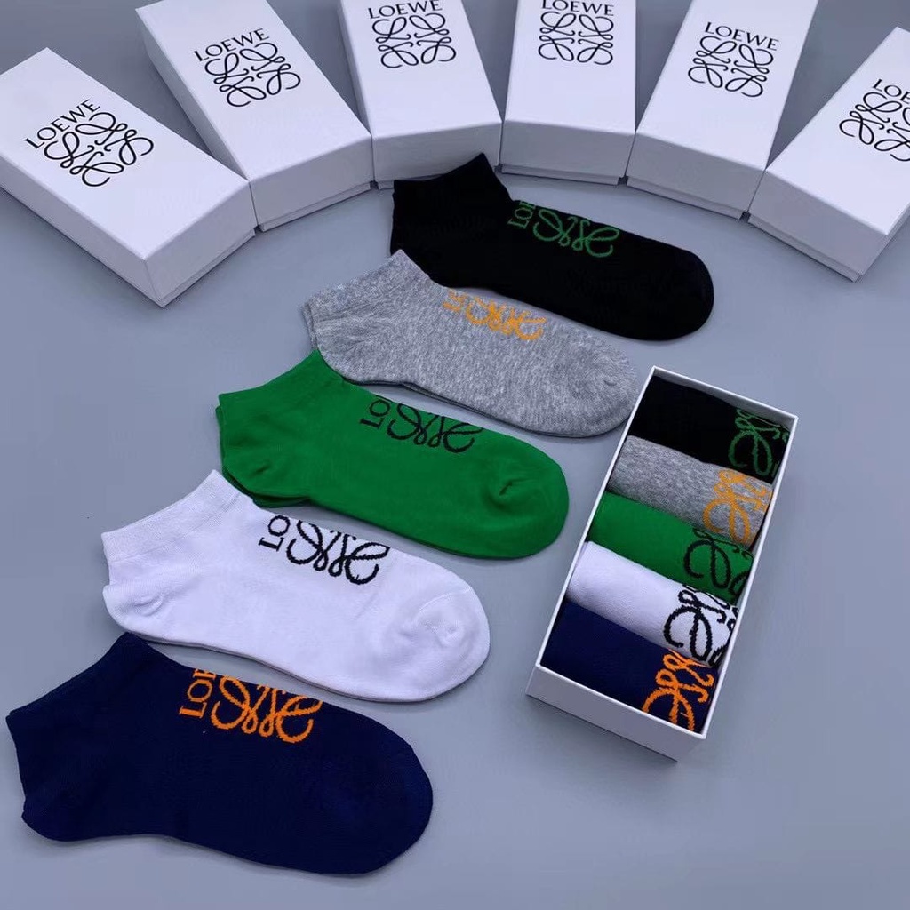 kaos kaki set socks premium brande lv new p1shoes