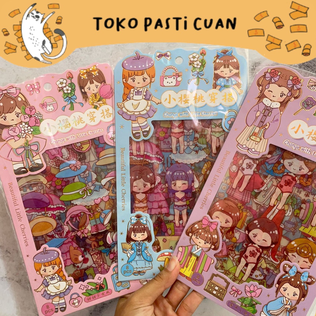 

STICKER VERSI CEWE UTUK DECOR RUANGAN TIDAK MENINGGALKAN BEKAS BISA COD STICKER LUCU FANCY KEPERLUAN AKSESORIS TERMURAH
