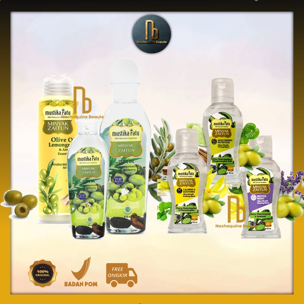 MUSTIKA RATU Minyak Zaitun 75ml 175ml