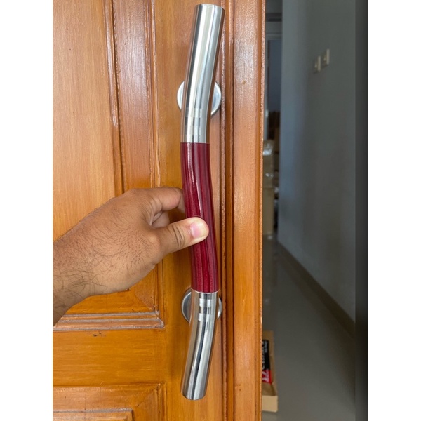 PULL HANDLE PINTU RUMAH KOTAK/ Pull handle stanlis uk 35cm kotak minimalis tarikan pintu pegangan pintu bhn stanlis steel