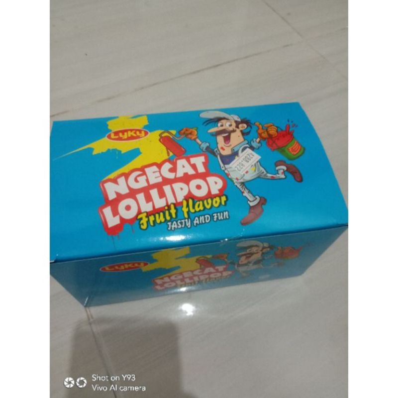 

1pack Permen Cat Lolipop 24pcs