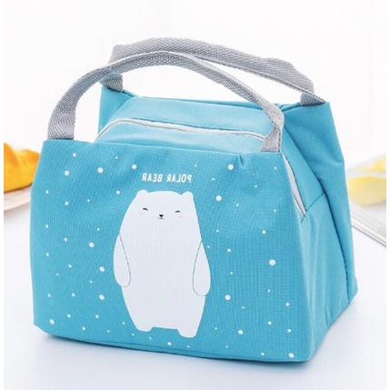 TAS BEKAL KARAKTER LUNCH BAG COOLER TAS BEKAL ALUMUNIUM MOTIF | FADHILAH SHOP BJB