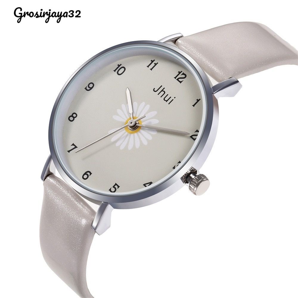 Jam tangan wanita Hilda Analog Kalep sintesis Jam tangan casual fashion Korea