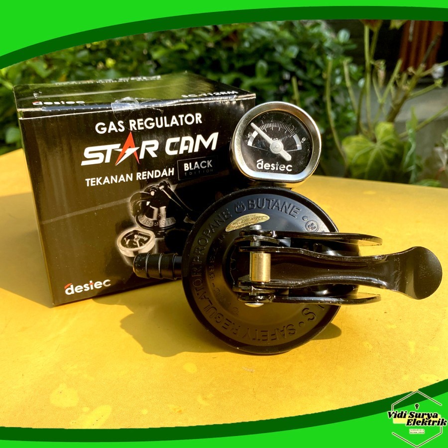 Jual Regulator Gas StarCam SCT12RM Tekanan Rendah + Meter Body Besi