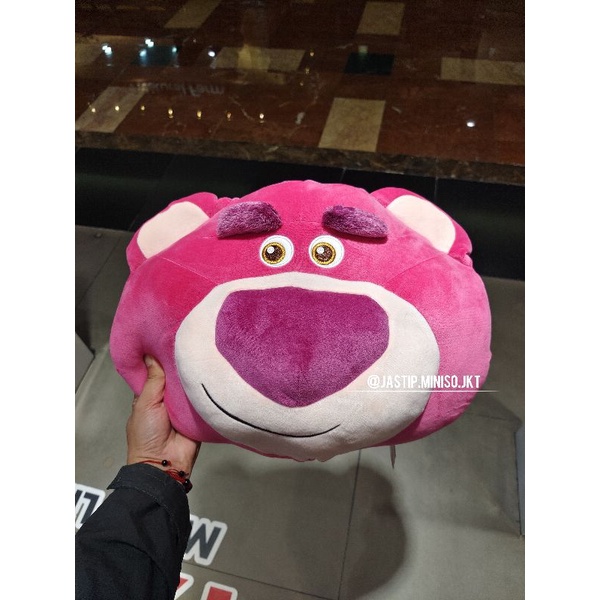 MINISO 🆕 Boneka LOTSO Toy Story dengan wangi Strawberry (size 40cm)