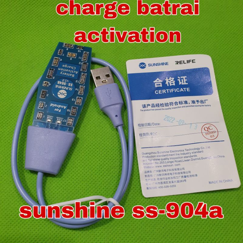 tools board charger papan charge sunshine ss-904a buat android