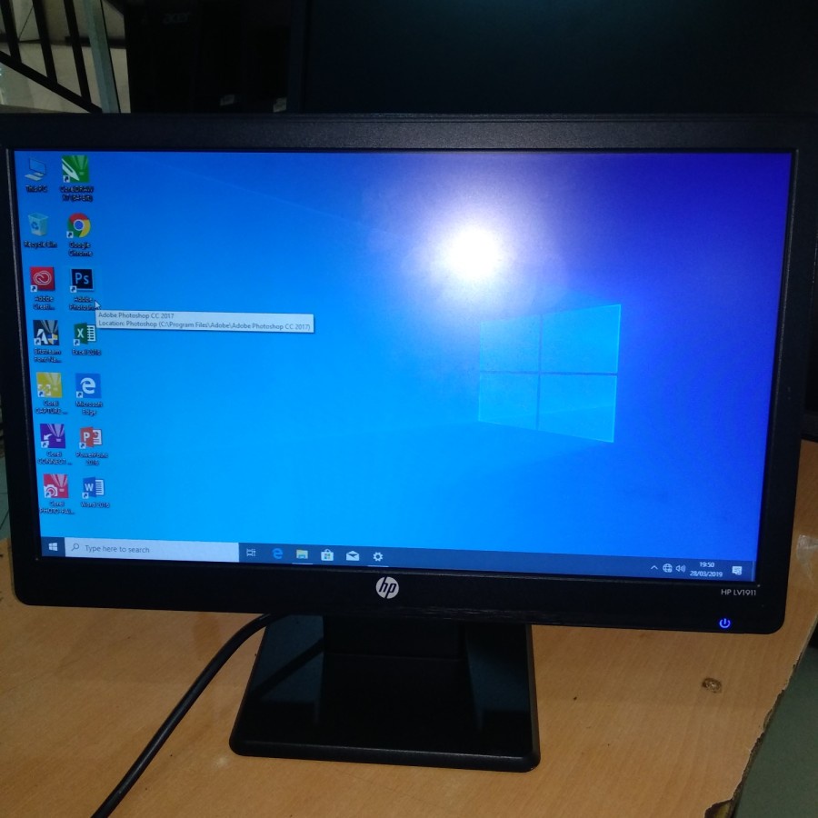 LED MONITOR HP LV1911 SECOND MULUS GARANSI