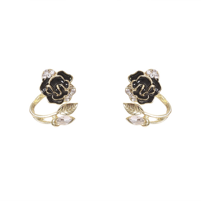 Anting Camellia Baru Fashion Anting Temperamen Serbaguna Fashion Perhiasan Permen