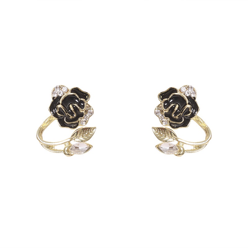 Anting Camellia Baru Fashion Anting Temperamen Serbaguna Fashion Perhiasan Permen