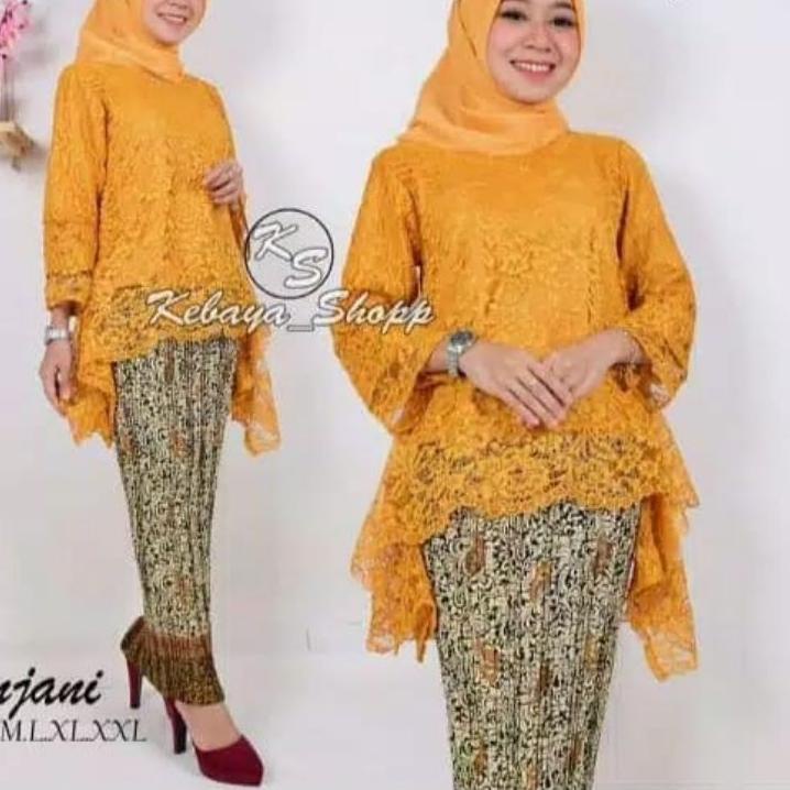 Ready ATASAN KEBAYA BROKAT JUMBO LD 130/KEBAYA MODERN/KEBAYA WISUDA/BAJU/GAMIS/TUNIK/KEBAYA PESTA/KE